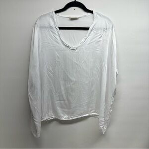 Sofía Made in Italy Elegant White Women's tunic Top size one size